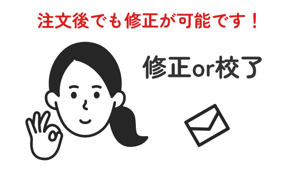 お客様がOKサインをするイメージ画像